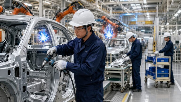 期間工の代表的な作業工程